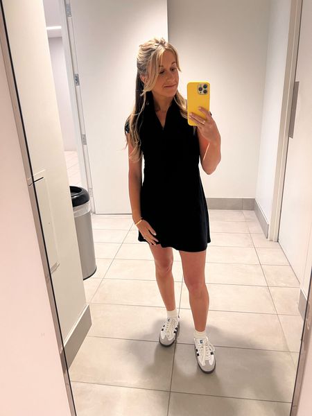 Work OOTD 5.3.2024

Casual Friday feels!

Dress - Abercrombie
Shoes - Adidas sambas 
Socks, hair ties, iPhone case - Amazon 

Dress is on clearance! Live the tiny short sleeves so it makes it work appropriate!

#LTKworkwear #LTKActive #LTKfindsunder100