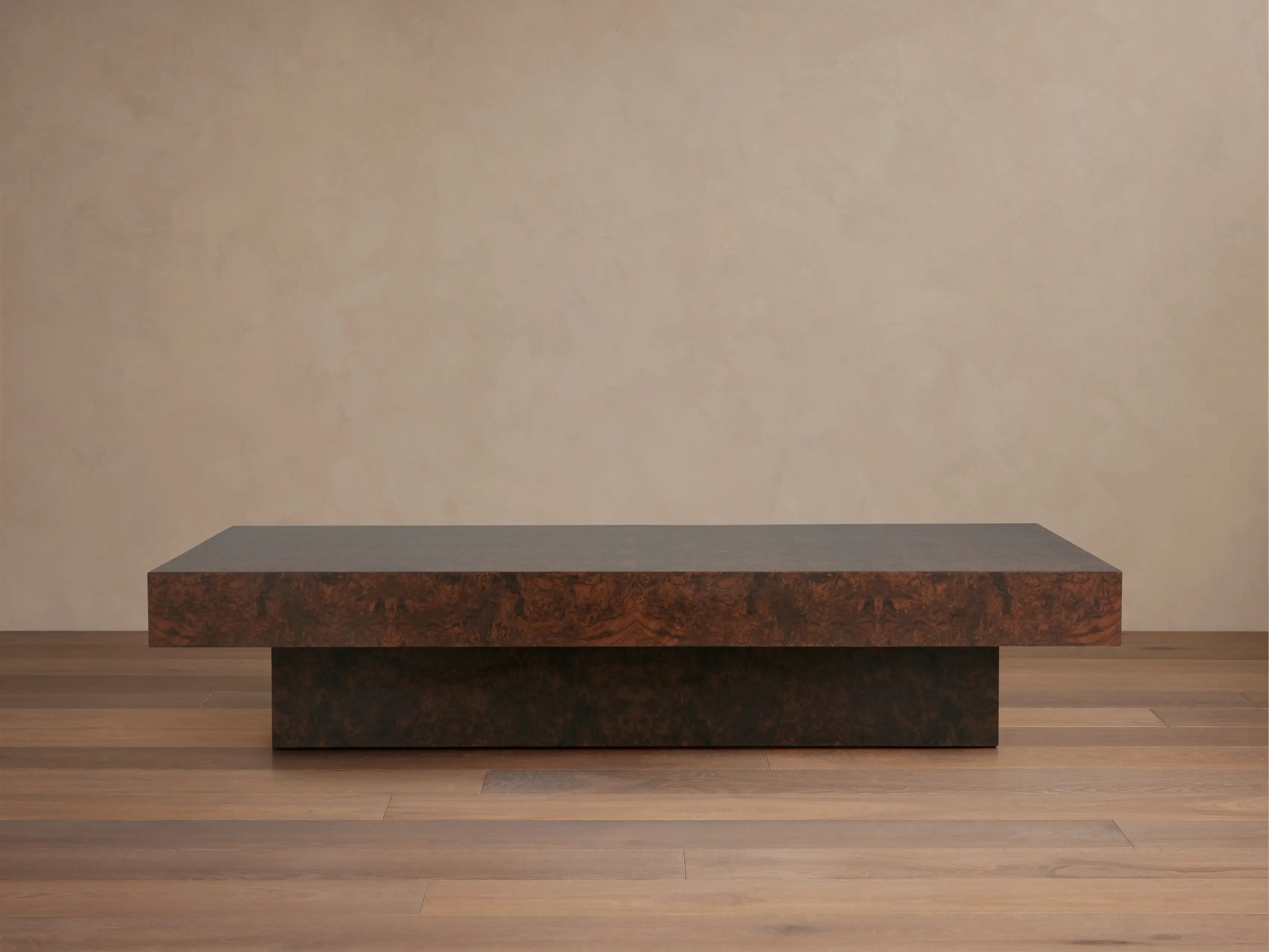 Cinzia Burl Coffee Table | Arhaus