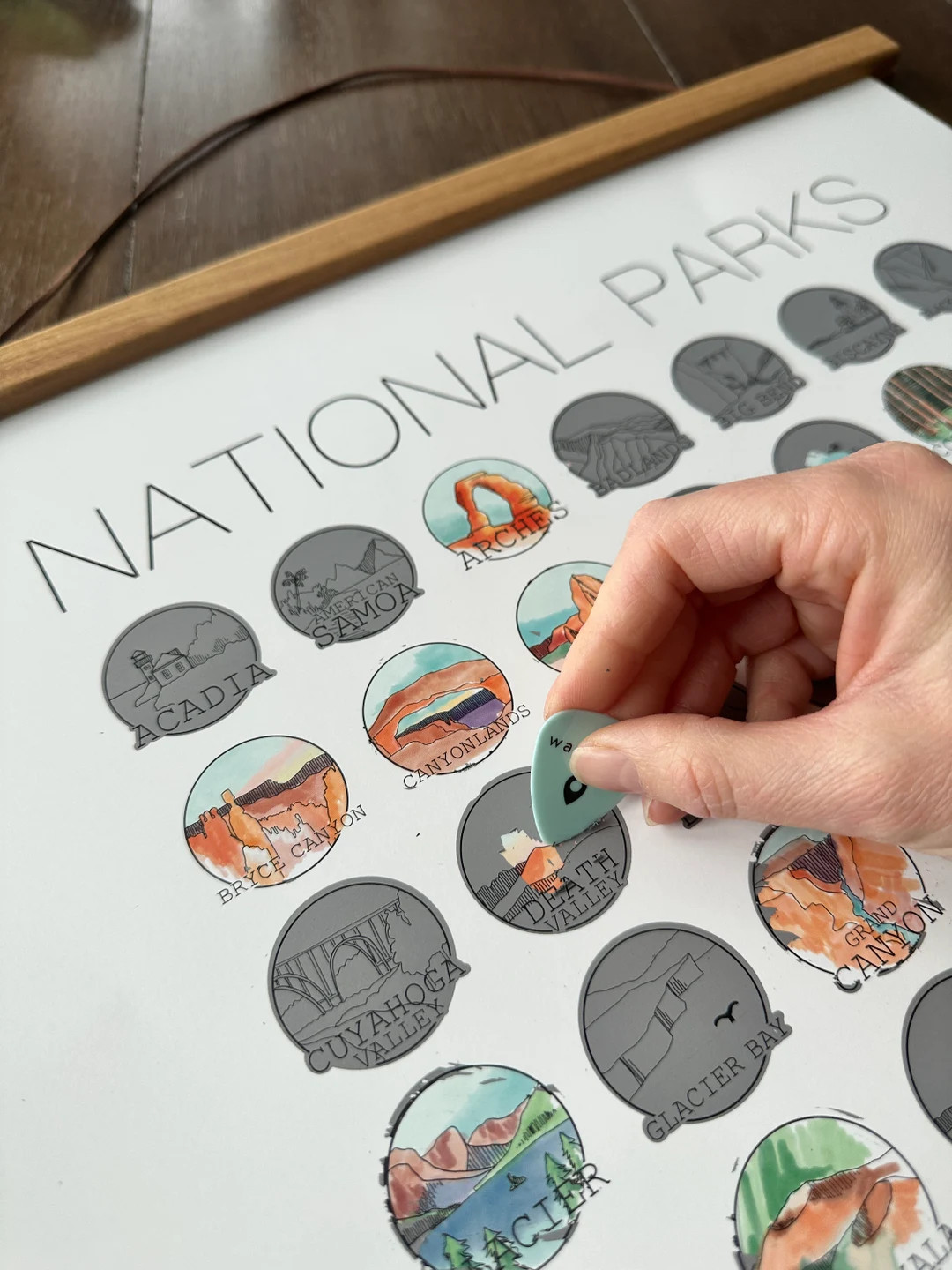 US National Parks Scratch-off Poster (63 Parks) | Travel Bucket List Map | Adventure Gift for Hik... | Etsy (US)