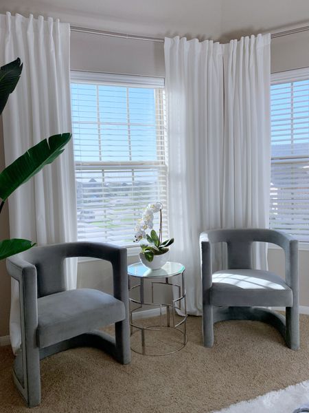 Shop some of my favorite curtains, chairs and side tables #homedecor 

#LTKSaleAlert #LTKHome