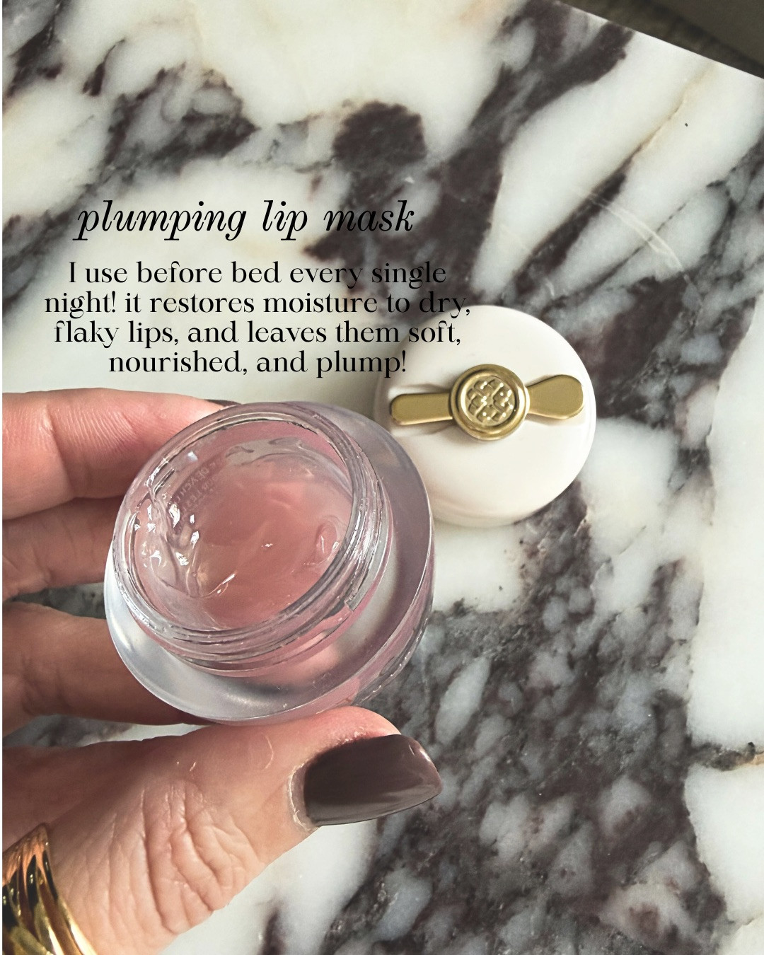 PLUMPING LIP MASK — HYDRATES, NOURISHES & SOFTENS OVERNIGHT! My nightly must-have. This luxe plumping lip mask restores deep moisture to dry, flaky lips and leaves them soft, nourished, and naturally plumped by morning. A winter essential and one of my most-used beauty staples.

#Amazon #TheHillaryStyle #LipCareEssentials #HydratingLipMask #WinterBeauty #SoftLips #CleanBeautyFavorites #NightlySkincareRoutine #AmazonBeautyFinds #ElevatedBasics 

 #LTKmomlife #LTKSeasonal #LTKOver40