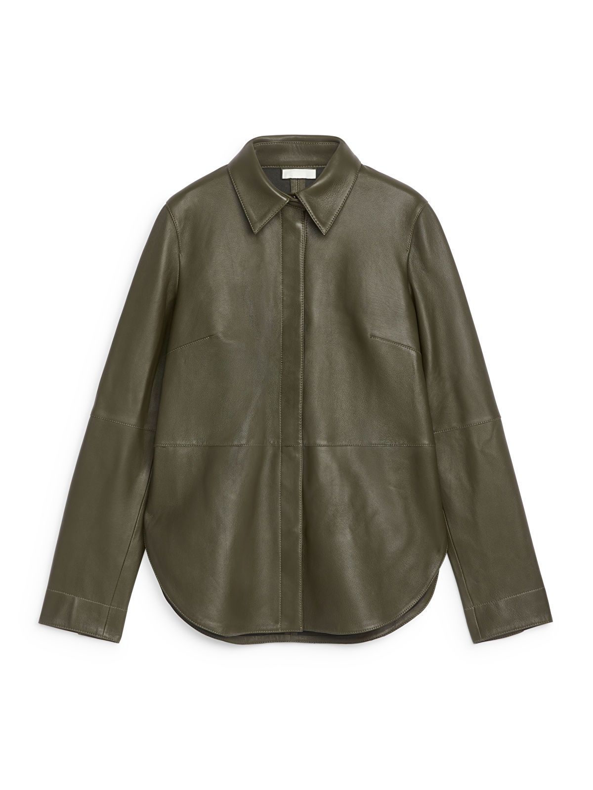 Leather Shirt | ARKET (US&UK)