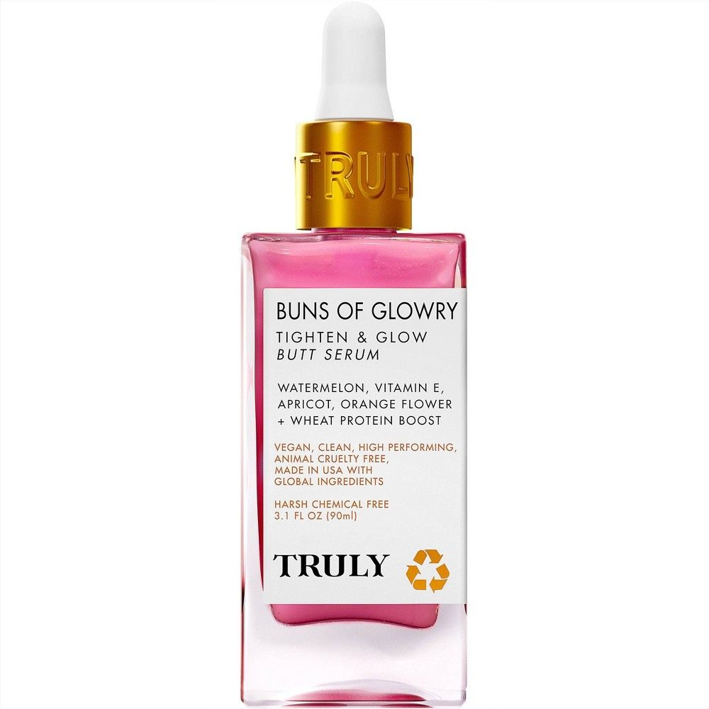 TRULY Buns of Glowry Tighten & Glow Butt Serum - 3.1oz - Ulta Beauty | Target