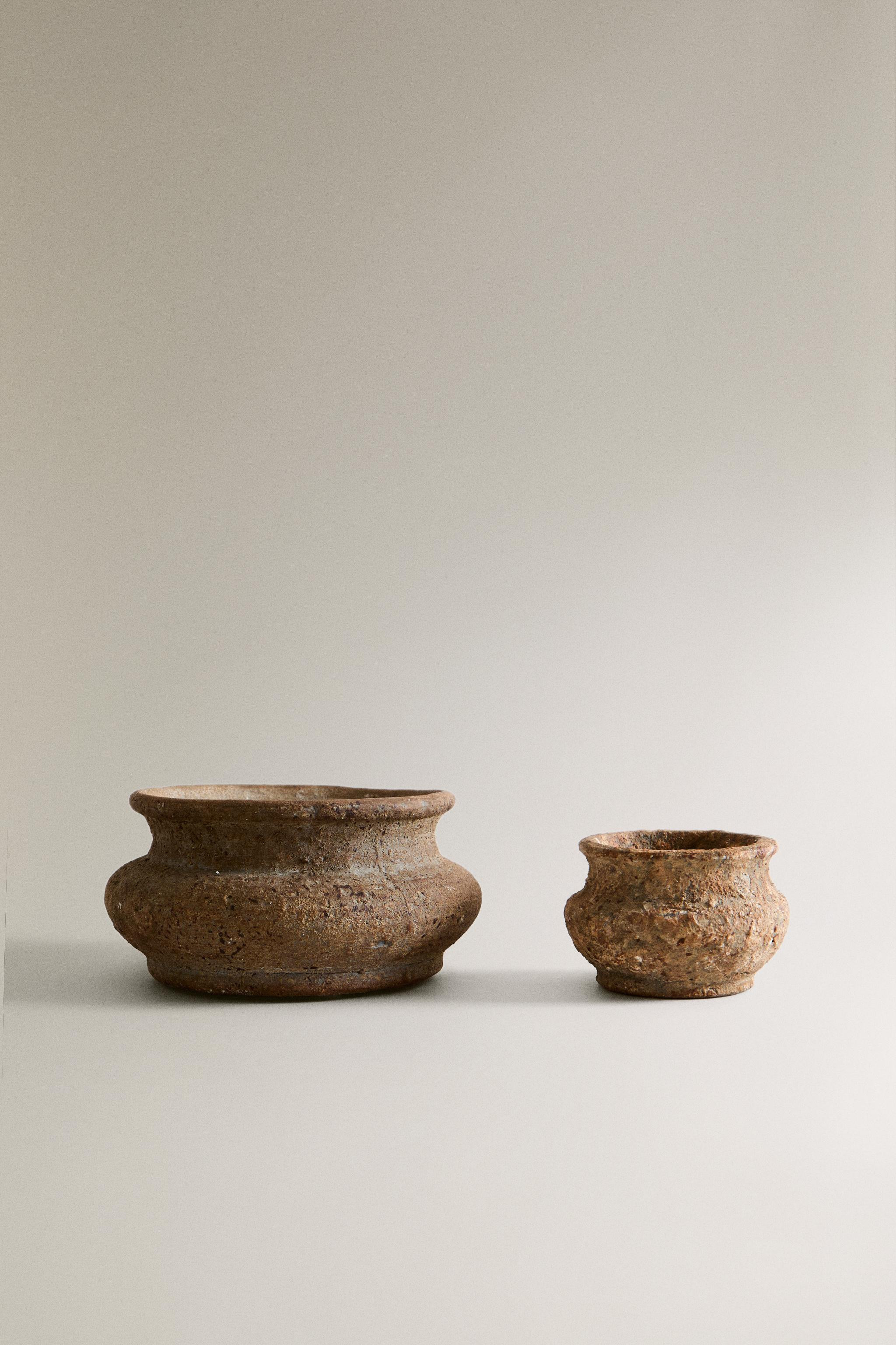 TERRACOTTA VASE | Zara US