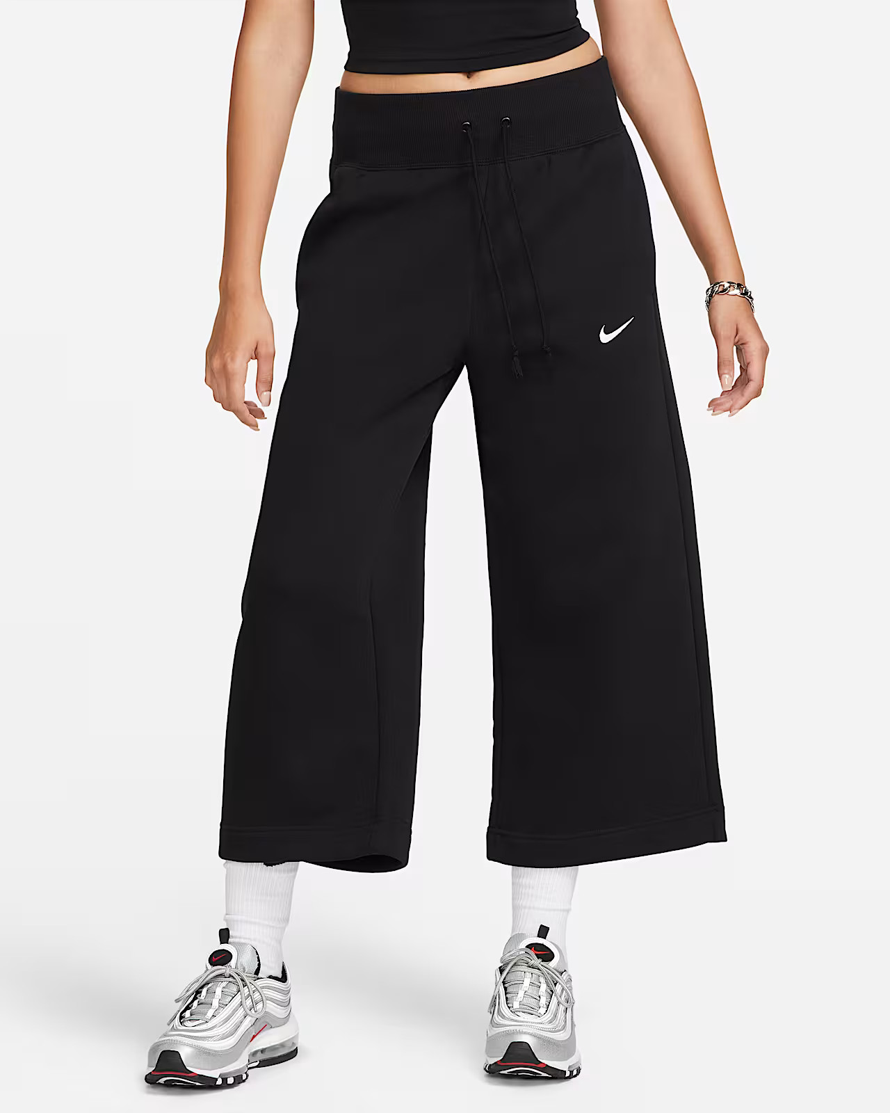 Nike Sportswear Phoenix Fleece Women's High-Waisted Cropped Sweatpants. Nike.com | Nike (US)