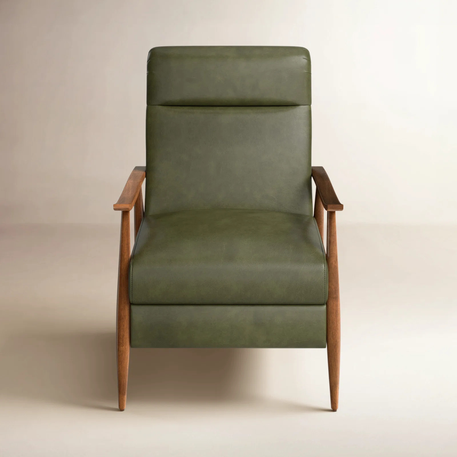 Imona 30" Wide Leather Recliner | AllModern