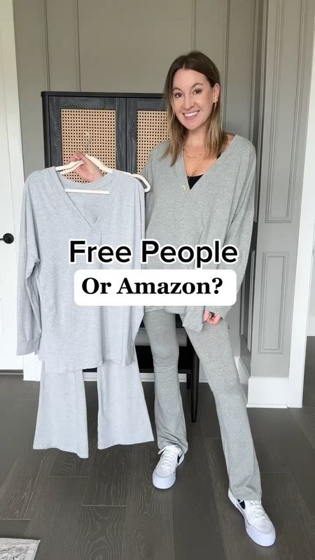 Free People look for less Hot Shot set from Amazon! Comes in shorts as well #founditonamazon 

#LTKVideo #LTKstyletip #LTKfindsunder50