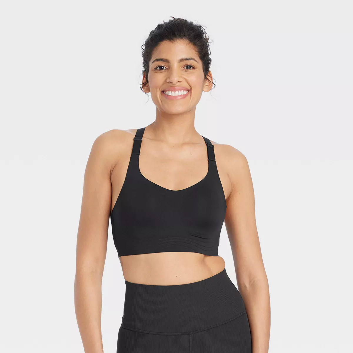 Women's Sculpt High Support Embossed Sports Bra - All In Motion™ | Target