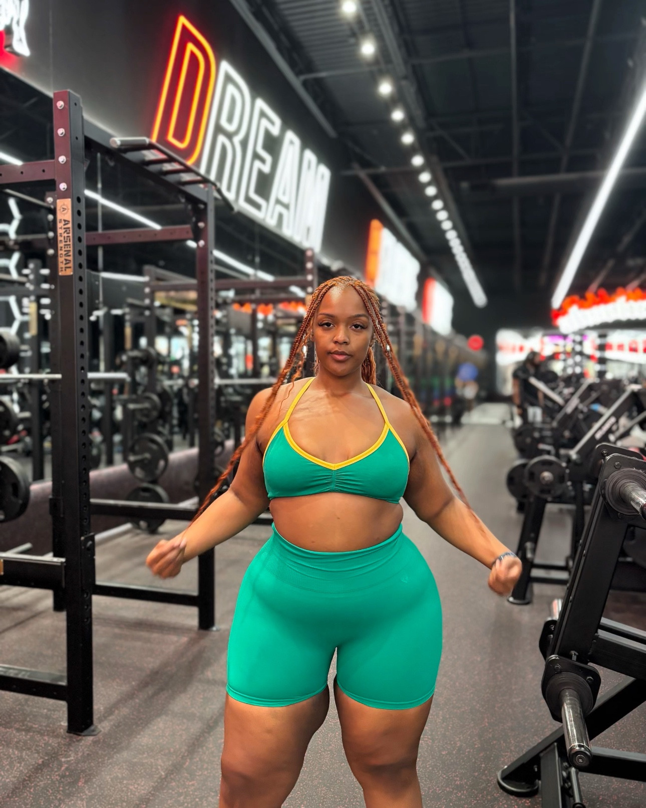 Women’s Best 💚💛

Define 2.0 Seamless Scrunch Shorts | Amazonia Green 
Size - XL 

Power Seamless Scrunch Shorts | Amazonia Green 
Size - XL

Comfort Oversized “10” Graphic T-Shirt | White 
Size - Large 

#LTKActive #LTKPlusSize #LTKU