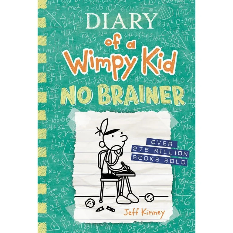 Diary of a Wimpy Kid: No Brainer (Diary of a Wimpy Kid Book 18) (Hardcover) | Walmart (US)