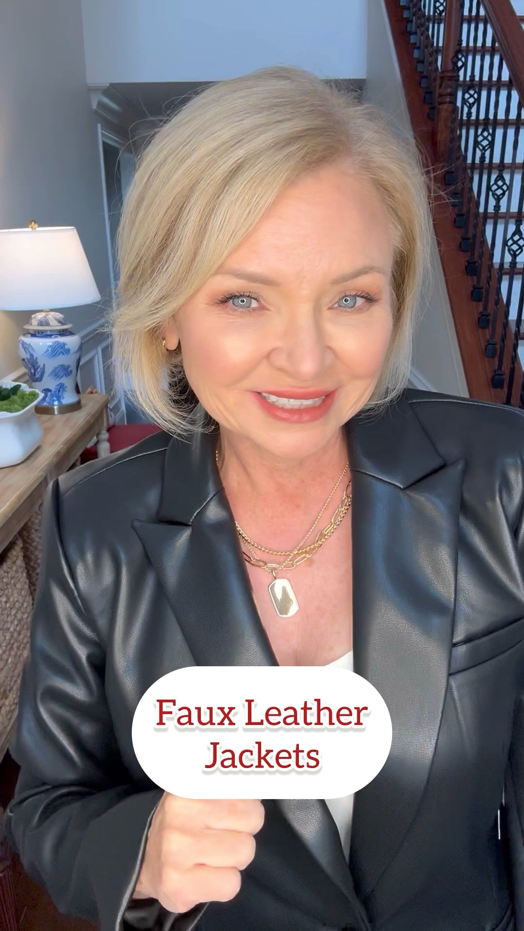 Who is excited for Fall Fashion? I'm wishing the temps would cool off so I could finally wear these awesome faux leather jackets from Walmart! The styles are different but they both look great with wide leg jeans. Walmart is my go to for affordable Fall outfits! I'm petite at 5'2" and their pieces work for me. I'm wearing Small in the jackets, medium bodysuit and 4 in the jeans. 
Be sure to leave a comment and let me know which of these is your favorite!
Shop this and all my looks in my LTK shop! Link is in my LinkTree in Bio.

Fall outfits
Over 50
Midlife fashion
Affordable fashion
Walmart fashion
Faux leather
Fall jackets 

#LTKFindsUnder50 #LTKVideo #LTKOver40