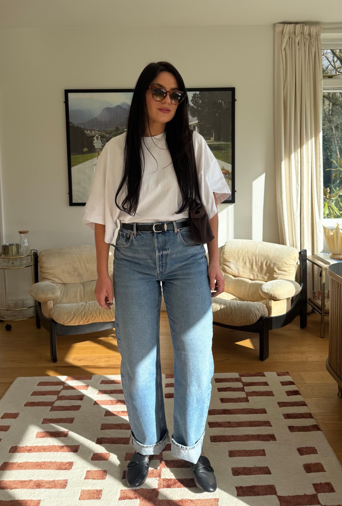 Margot Robbie inspired jeans and a tshirt outfit

#LTKspring #LTKjeans #LTKuk