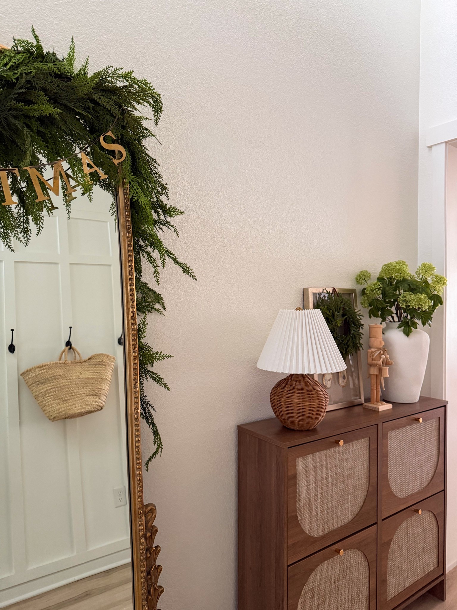 Shoe cabinet storage but make it pretty 🤎

#LTKHome #LTKHoliday #LTKSeasonal