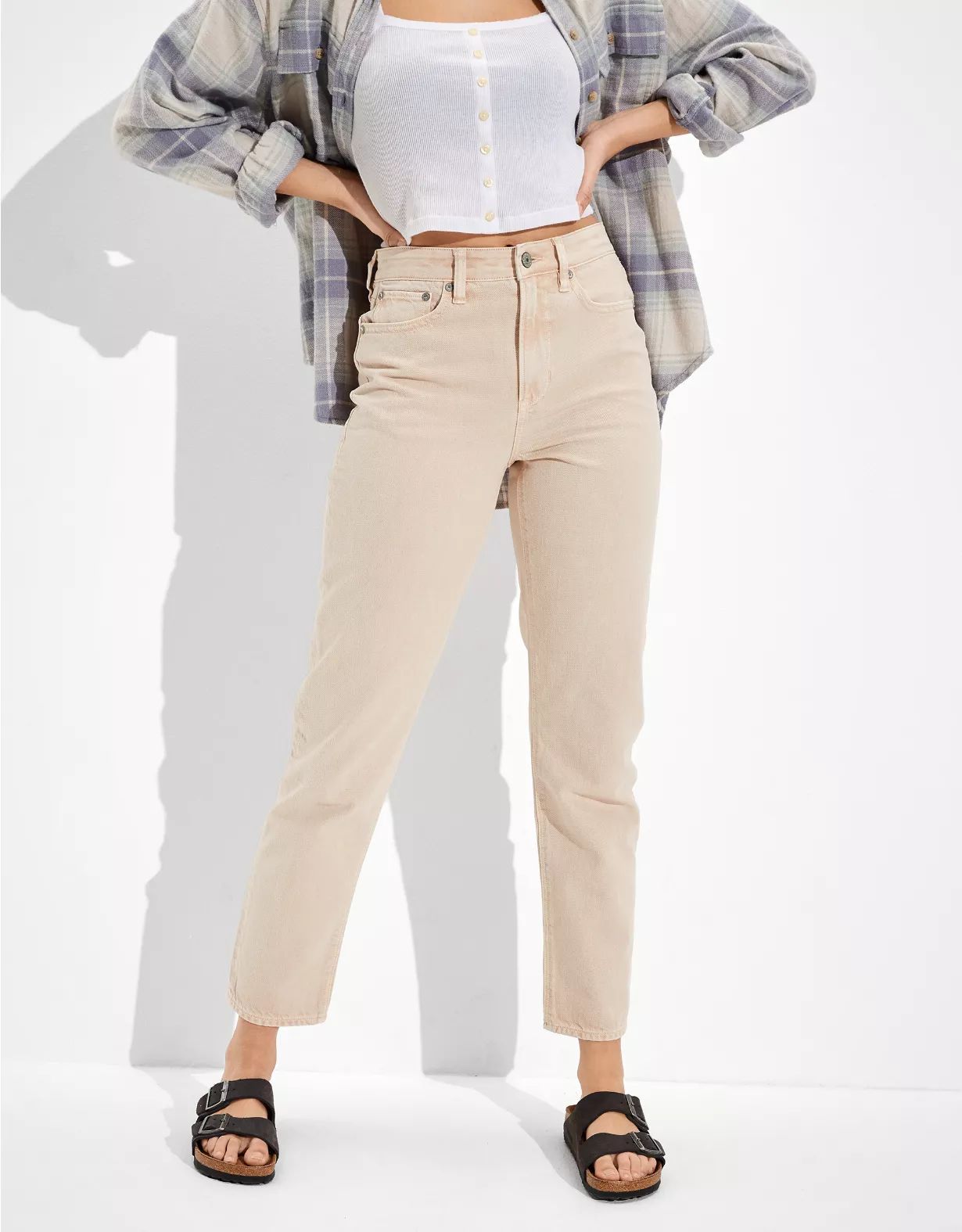 AE Mom Straight Jean | American Eagle Outfitters (US & CA)