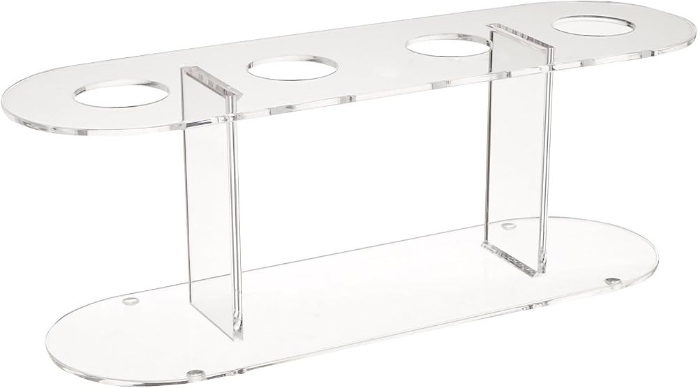 Winco Acrylic 4-Hole Ice Cream Cone Stand,Clear,Medium | Amazon (US)