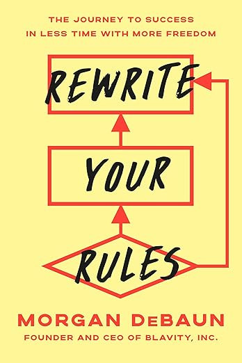 Rewrite Your Rules: The Journey to Success in Less Time with More Freedom      Hardcover – Apri... | Amazon (US)