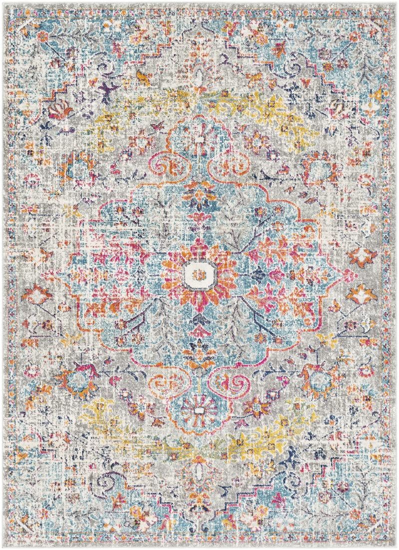 Artistic Weavers Odelia Vintage Bohemian Area Rug,6'7" x 9',Aqua | Amazon (US)