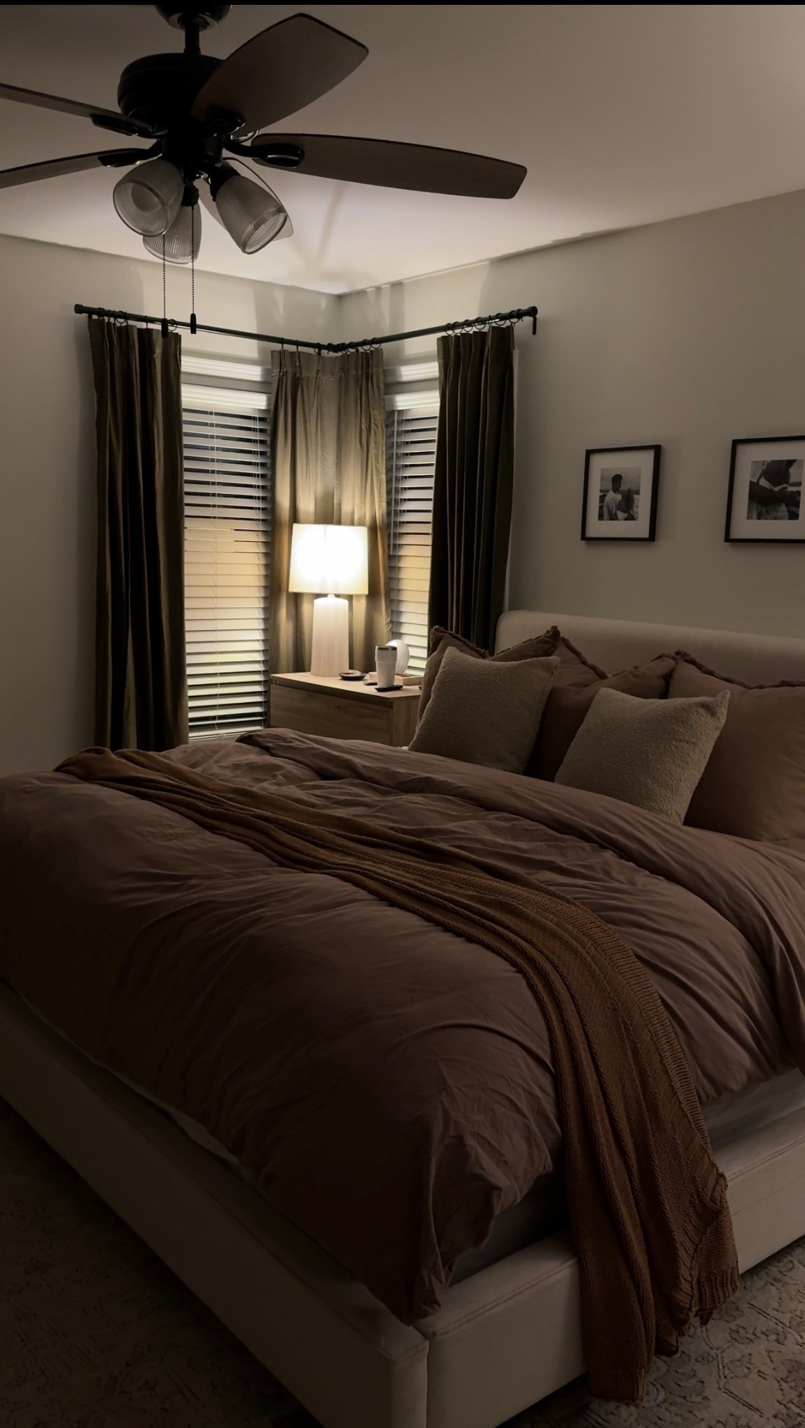 curtains we added for some warmth ✨

they’re pinch pleat + black out from amazon!

#LTKHome