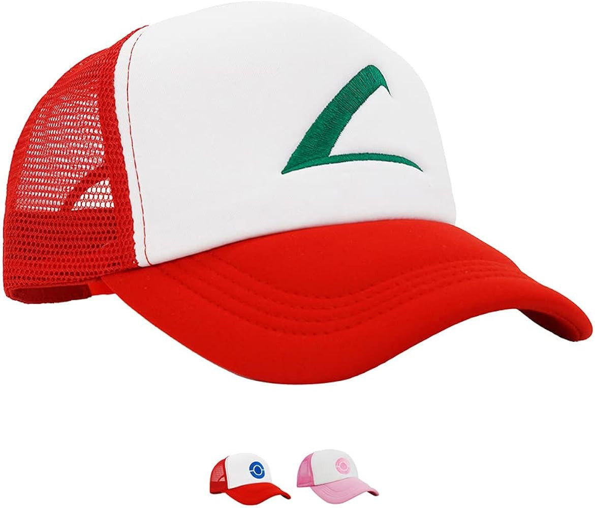 Embroidered Team Trainer Hat for Anime Cosplay Costume, Trucker, Snapback Cap | Amazon (US)