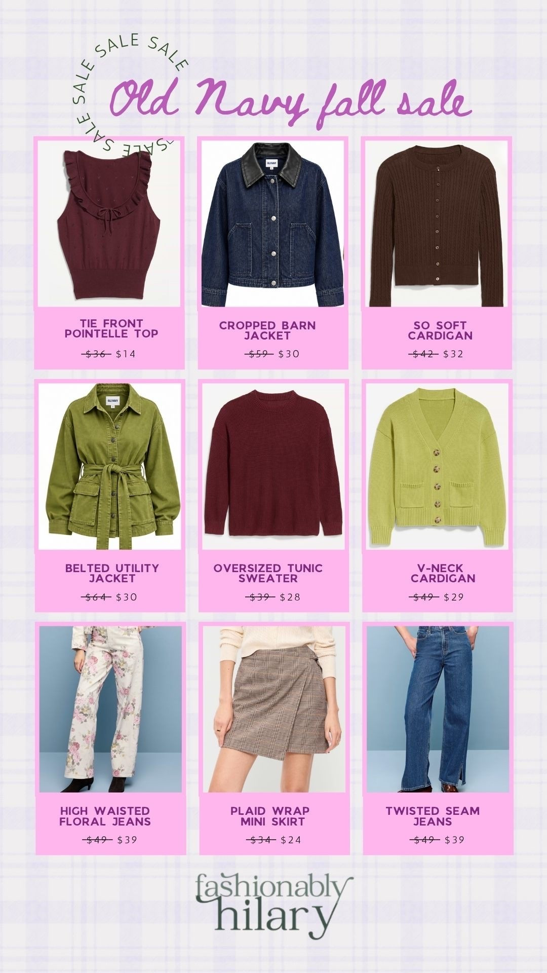 Y’all, I just grabbed some of the cutest dang fall pieces from Old Navy. These are all on sale, and they are perfect for cooler weather. From sweaters and jackets in the color of the season, to the cutest floral jeans. These are my favorites right now.

#LTKMidsize #LTKSeasonal #LTKSaleAlert