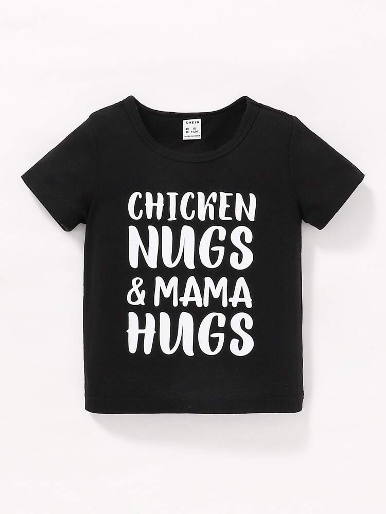 Baby Slogan Graphic Tee | SHEIN