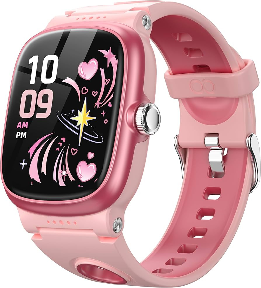Smart Watch for Kids, Smart Watch for Girls Boys with Sleep | Health | Activity Tracker, Games, Alarm, IP68 Waterproof Kids Fitness Watch with Pedometer, Family Account, Toys Gifts for Kids Aged 4-16 | Amazon (US)