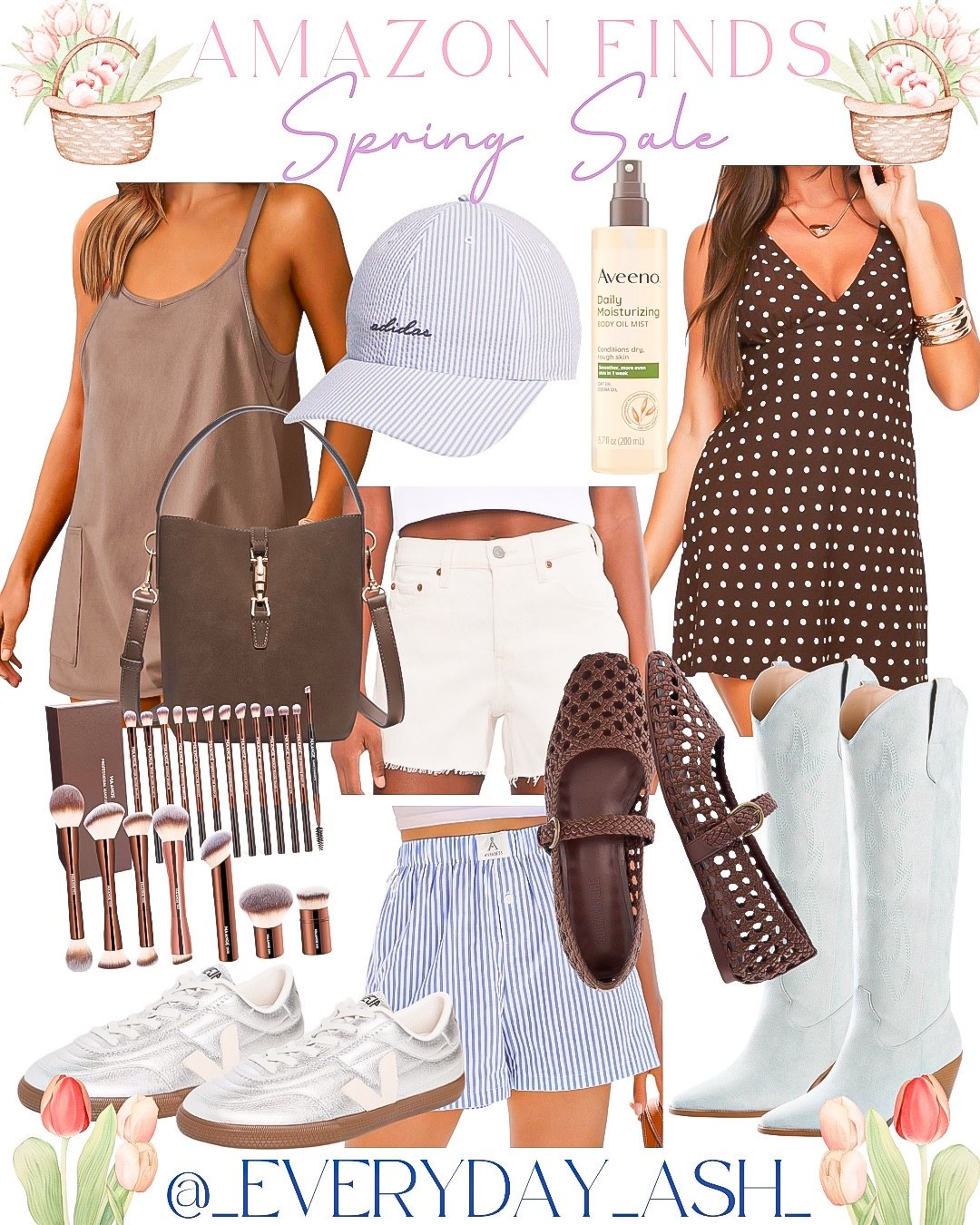 Recent Amazon favorites - spring sale edition ! 🩵🩵🩵

Amazon sale, spring fashion, active dress, polka dot dress, shoes, western boots, makeup, denim shorts 

#LTKootd #LTKSeasonal #LTKSaleAlert