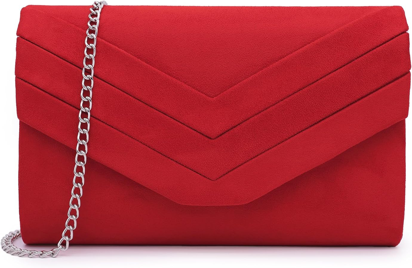 Milisente Evening Bag for Women, Suede Envelope Evening Purses Crossbody Shoulder Clutch Bag | Amazon (CA)
