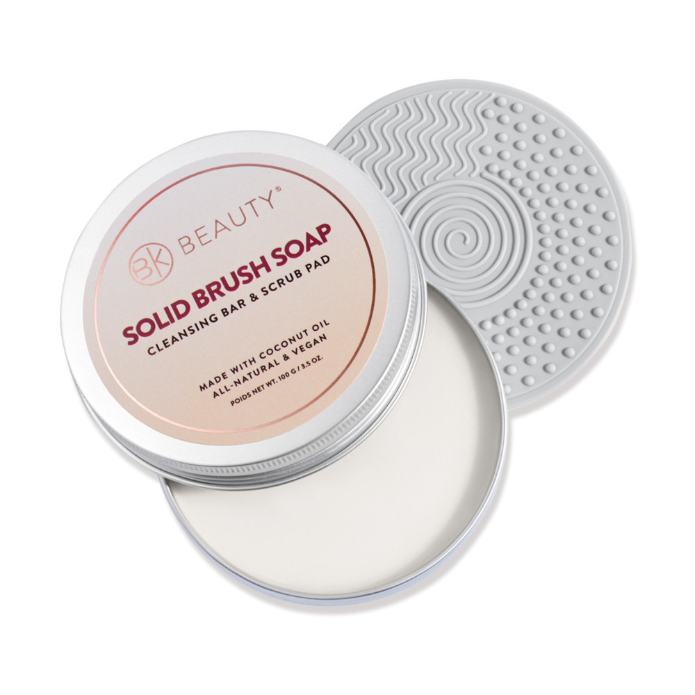 BK Beauty Solid Brush Soap with Cleaning Pad | Ulta