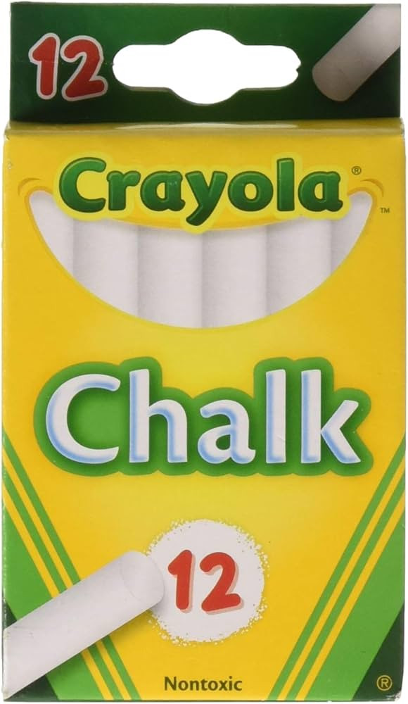 White Chalk 12 Count | Amazon (US)