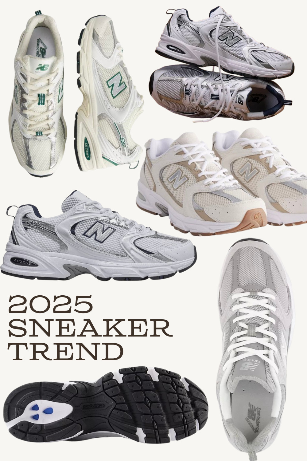 2025 sneaker trend: new balance 530! 

 #LTKStyleTip #LTKShoeCrush