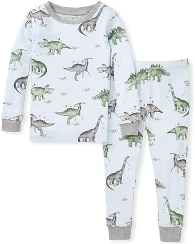 Amazon.com: Burt's Bees Baby baby boys Pajamas, Tee Pant 2-piece Pj Set, 100% Organic Cotton and ... | Amazon (US)