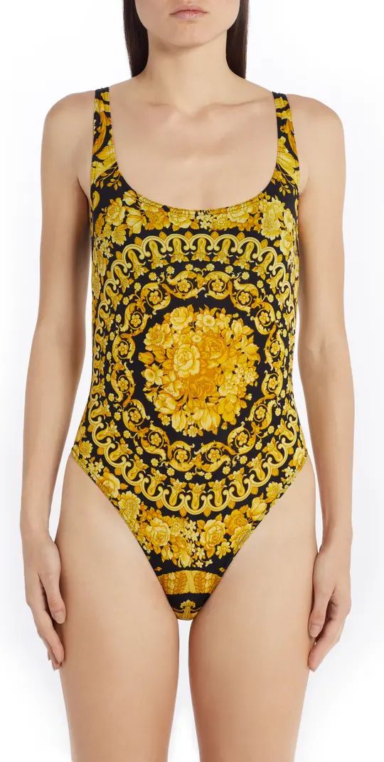 Barocco Print One-Piece Swimsuit | Nordstrom