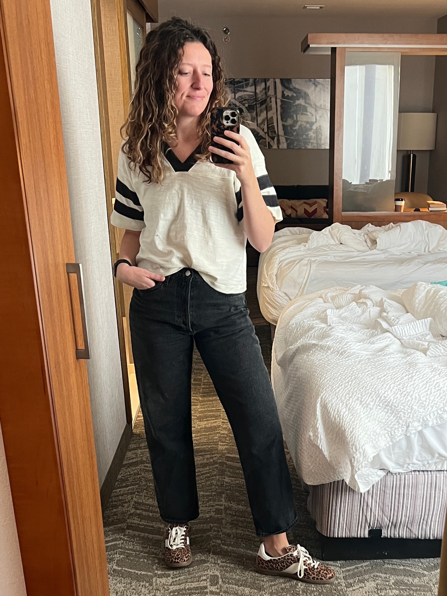 Swim meet weekend casual look. I went with my smaller size in my shirt. 

#LTKFindsUnder100 #LTKStyleTip