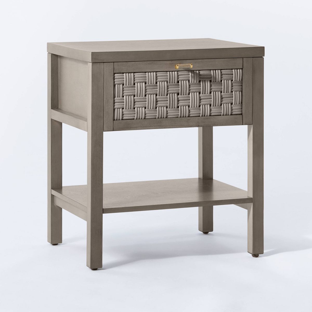 Palmdale Nightstand Woven 1 Drawer - Threshold™ designed with Studio McGee | Target