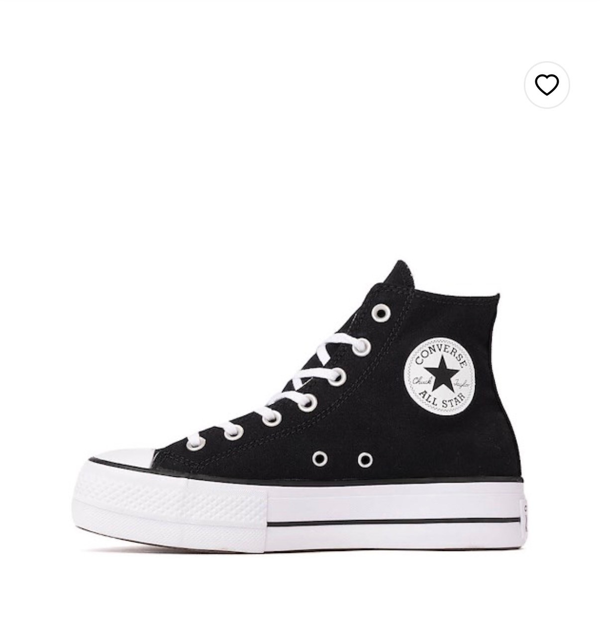 I actually live in high top chucks. They are so comfortable and give me a little added height that I don’t really need?
