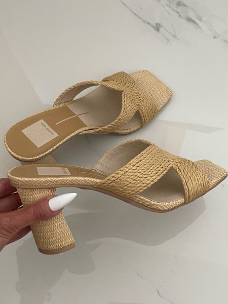 On sale!!!
Dolce Vita Penny heeled sandal
So cute for summer. Heel is not too high and not too low. Comfortable to walk in. The braided raffia look goes with so many summer outfits.

#sandals #raffiasandals #strawsandals #vacayheels #vacaysandals #resortshoes #beachshoes #neutral sandals #raffia #braidedsandals #heels #raffiaheeks
#LtKFind

#LTKtravel 

#LTKshoecrush #LTKsalealert #LTKstyletip