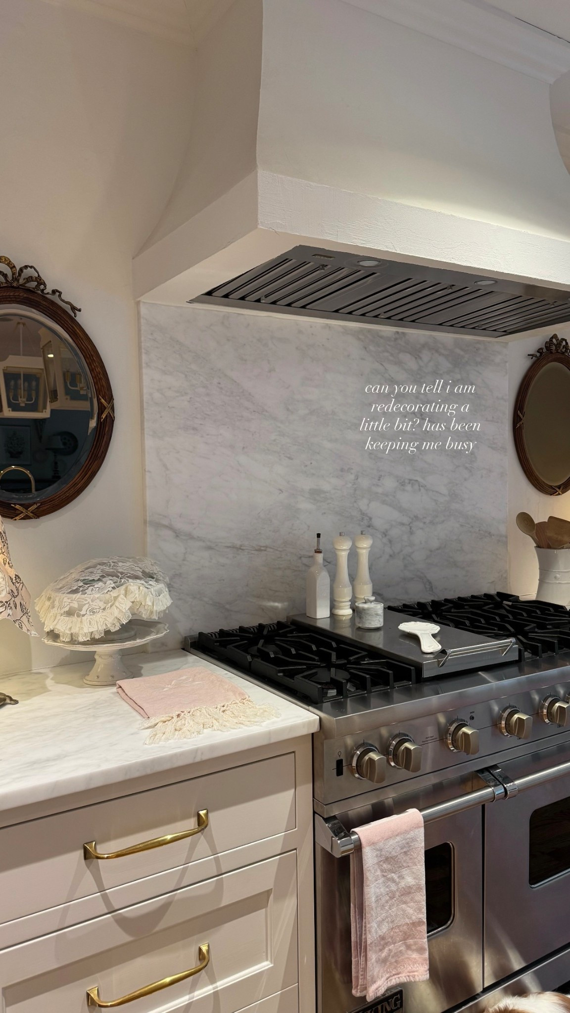 Changing out these salt and pepper mills to the ones tagged, currently 25% off. Our lace fruit bowl cover is a favorite too xx 

#LTKHome #LTKmorningroutine