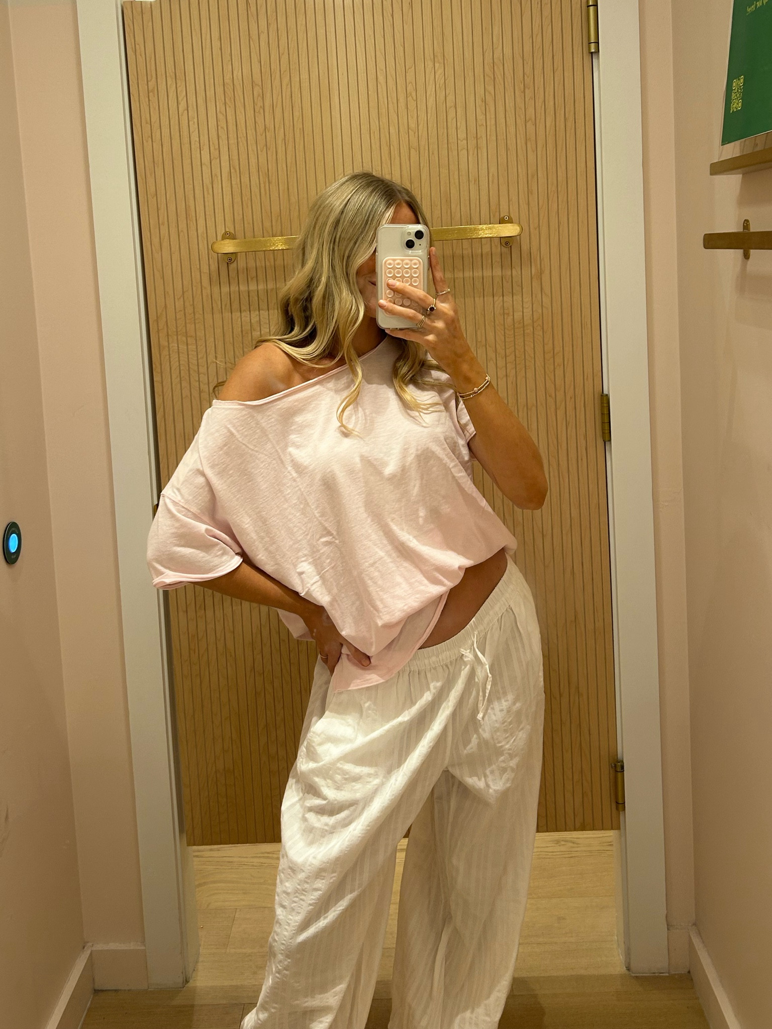 summer aerie try on, wearing a s in the top, m in the pants 

#LTKActive #LTKootd
