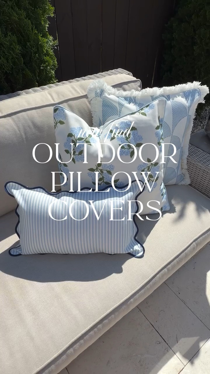 POV: your outdoor space needed one thing to feel finished… 💙

These outdoor pillow covers completely transformed my pool deck — I’m obsessed with these floral + scalloped patterns (I grabbed 3 and layered them for that designer look 👏🏻)

They’re made from durable, weather-resistant fabric so they hold up outside and still look beautiful enough for indoors… and paired with waterproof inserts = game changer for summer ☀️

If you want your porch/patio to feel instantly more styled and pulled together, this is it.


#summerrefresh #outdoorliving #patiodecor #poolsidevibes #amazonhomefinds

#LTKHome #LTKSeasonal