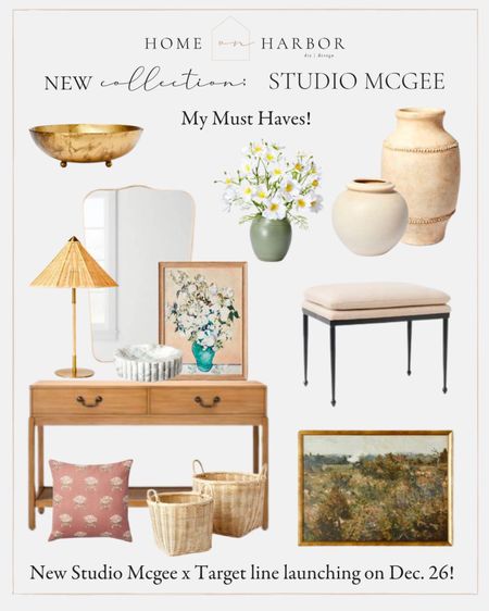 New studio McGee x Target collection, release date 12/26

#LTKhome