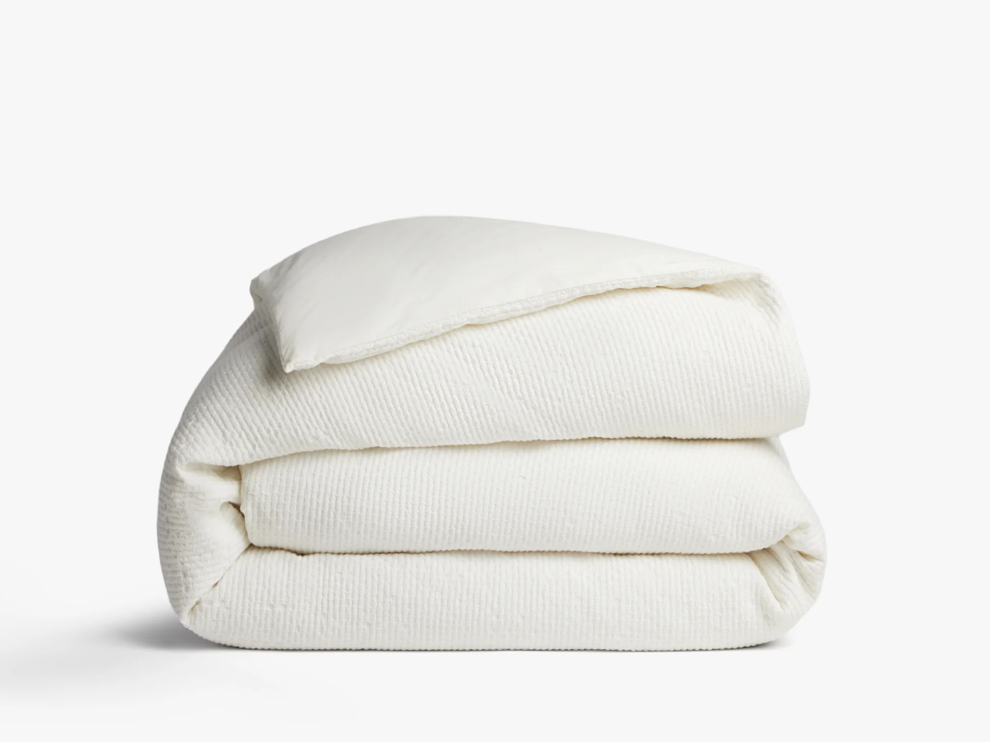 Lattice Cotton Duvet Cover (Bone) | Parachute