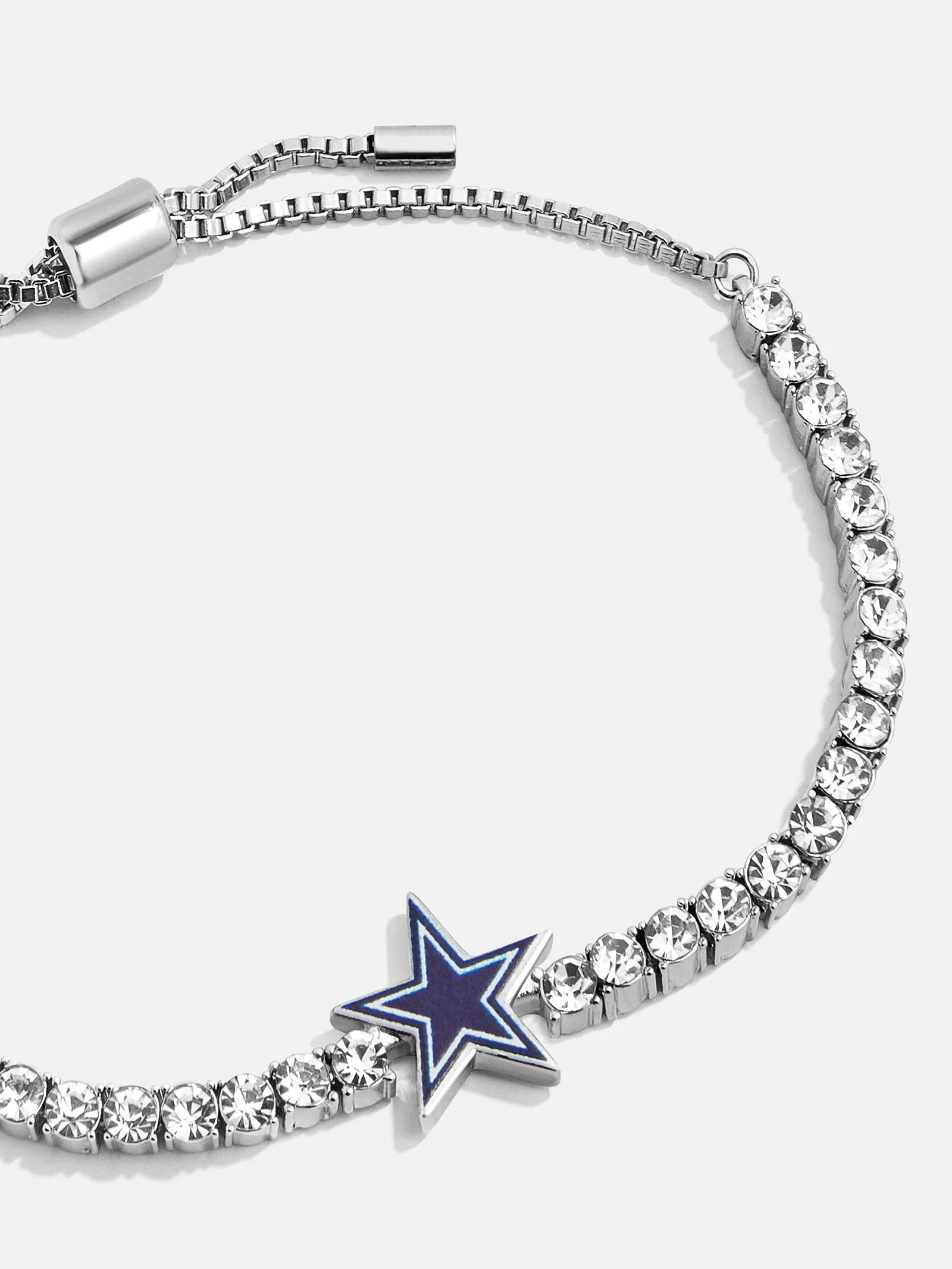 Dallas Cowboys NFL Silver Tennis Bracelet | BaubleBar (US)