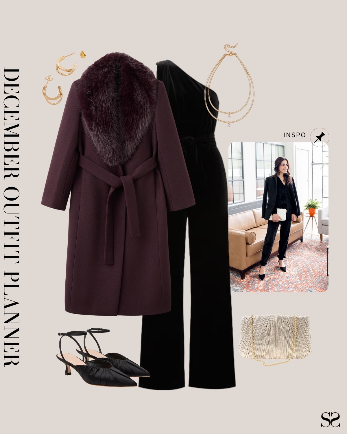 Monthly outfit planner DECEMBER: Winter outfits | fur coat, jumpsuit, sling back heel, holiday outfit 

#classicstyle #LTKstyletip #winteroutfit #partyoutfit


#LTKSeasonal #LTKHoliday #LTKdayinmylife
