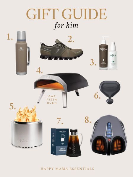 Gift guide for him, gift guide for dads, gift guide for men,
Pizza oven, theragun, smokeless solo stove, on cloud cold brew

#LTKHoliday #LTKmens #LTKGiftGuide