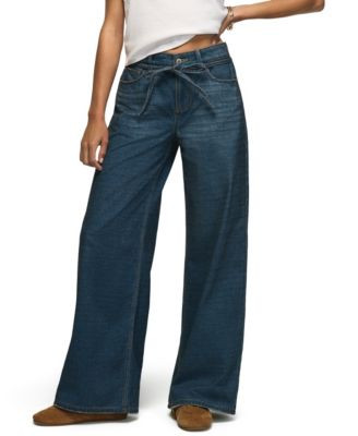Lucky Brand Women's Liquid Denim Luxe High-Waisted Wide-Leg Medium Rinse Jeans - Warm Soul Wash | Macy's