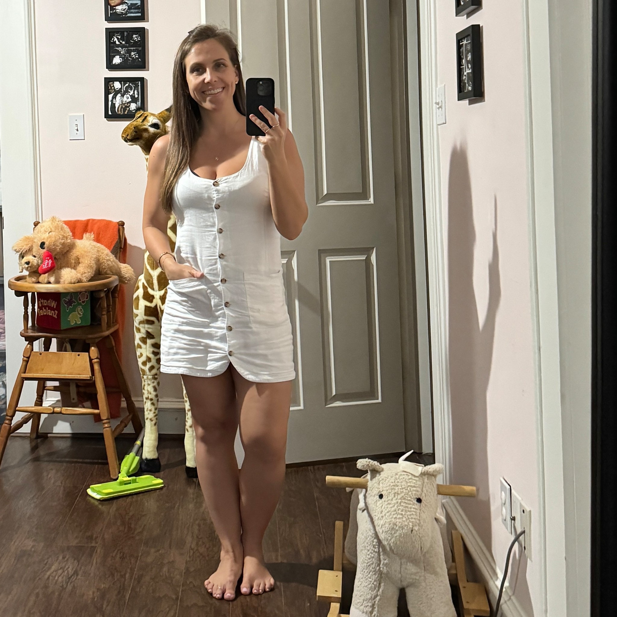 Such a fun dress, effortless yet stylish. Wearing a size 6.

#LTKStyleTip #LTKPetite #LTKBump