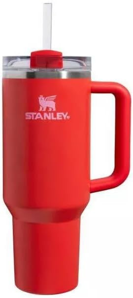 STANLEY 40 oz. Quencher H2.0 FlowState Tumbler - Valentine's Day Red | Amazon (US)