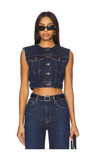 Leo Vest in Polished | Revolve Clothing (Global)