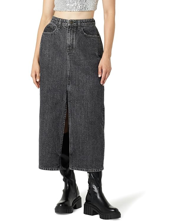 The Drop Women's Dixon Denim Column Skirt | Amazon (US)